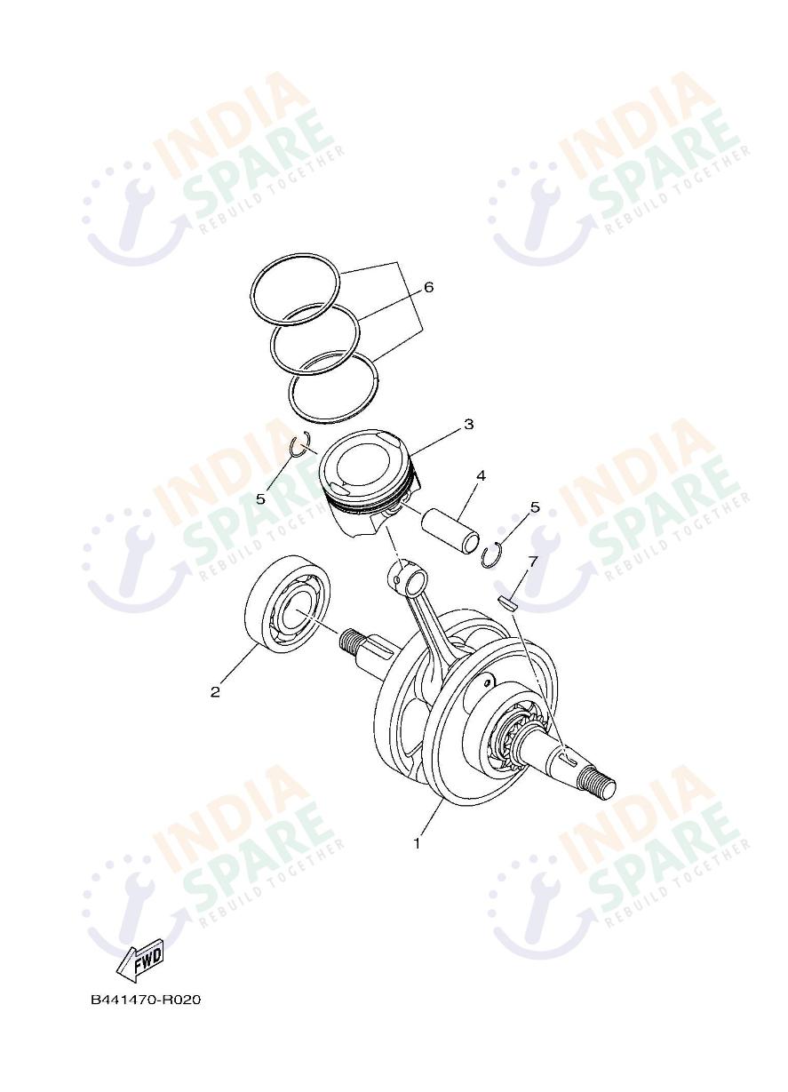 CRANKSHAFT & PISTON